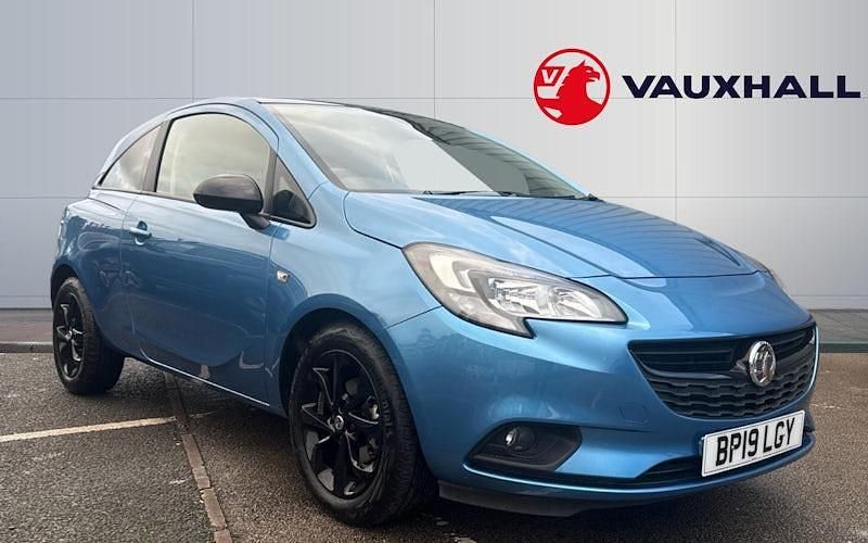 Used Vauxhall Corsa 75 HP (55 kW) 2019 Blue Hatchback