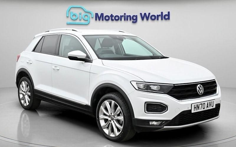 Used VW T-Roc SEL 150 HP (110 kW) 2021 White SUV
