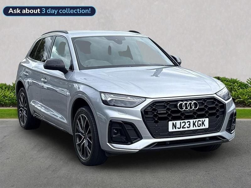 Silver Used 2023 Audi Q5 Comfort SUV | £39,047 (Fair price) - Image 1/4