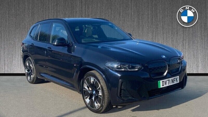 Black Used 2022 BMW iX3 M Sport SUV | £29,799 (Fair price) - Image 1/4
