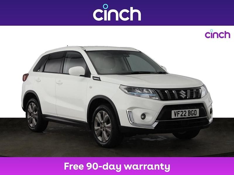 White Used 2022 Suzuki Vitara SZ-T Hatchback | £13,299 (Fair price) - Image 1/3