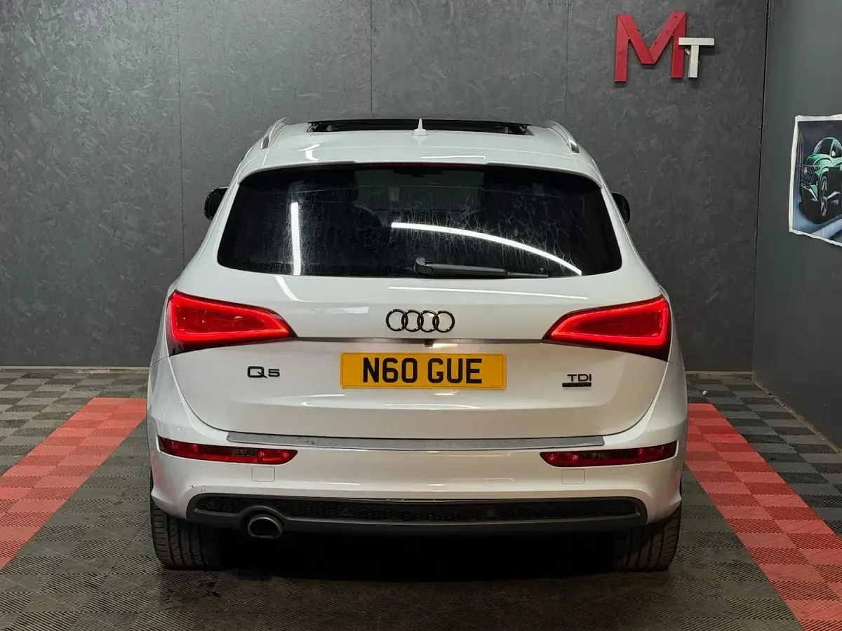 Used Audi Q5 S-line plus 190 HP (139 kW) 2015 White SUV