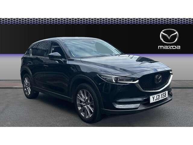 Black Used 2021 Mazda CX-5 Inclusive SUV | £16,753 (Fair price) - Image 1/4
