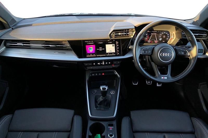 Used Audi A3 S-Line 2022 Black Sedan