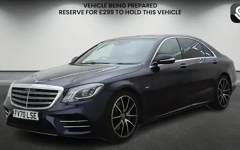 Used Mercedes S350 Executive 286 HP (210 kW) 2020 Blue Sedan