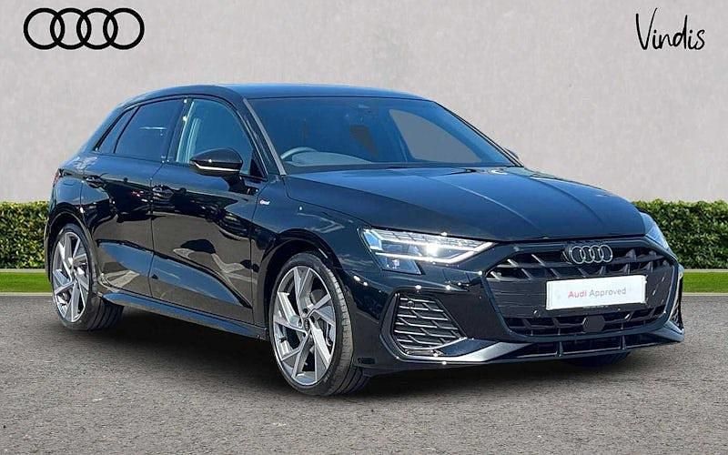 Used 2025 Audi A3 Sportback Black Edition Hatchback | £29,800 (Expensive) - Image 1/4