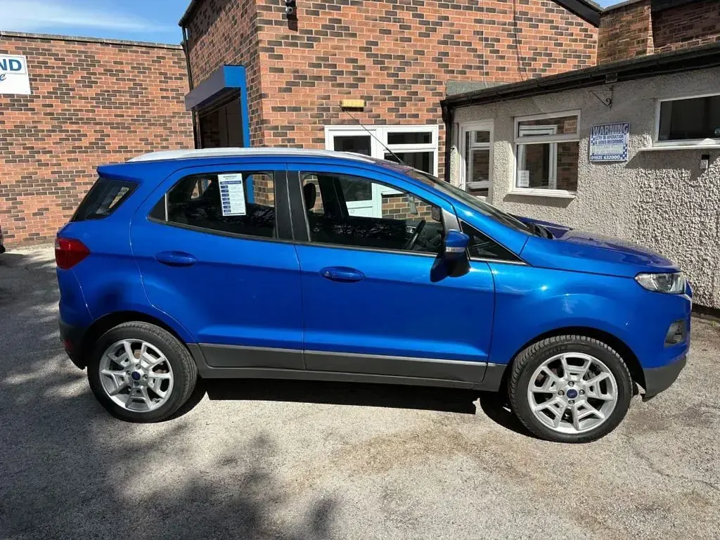 Used Ford Ecosport Titanium 125 HP (91 kW) 2017 Blue SUV