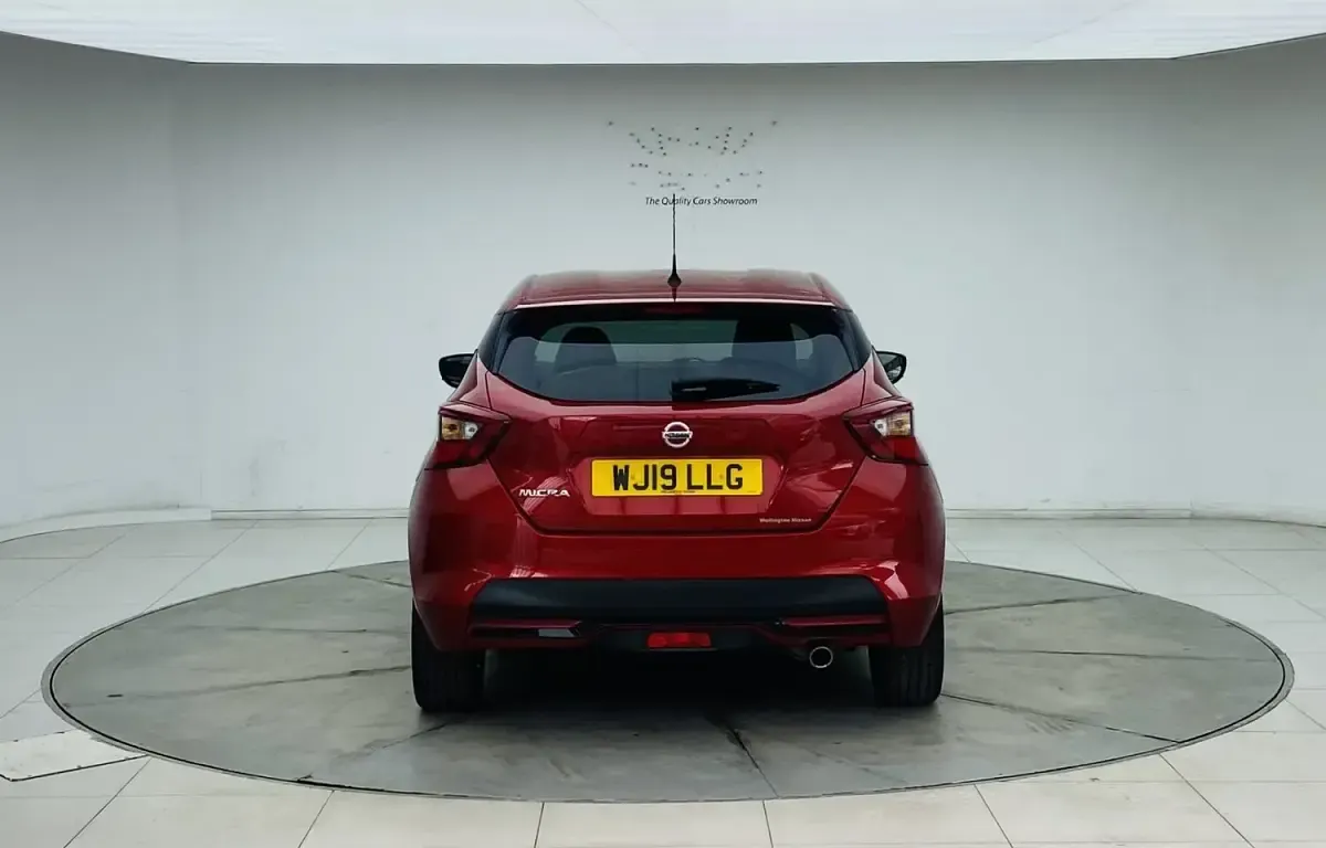 Used Nissan Micra Tekna 2019 Red Hatchback