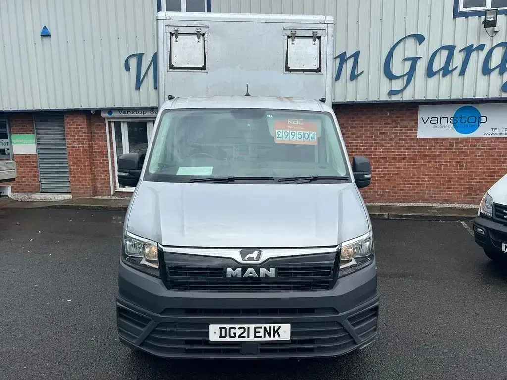 Used MAN TGE 102 HP (75 kW) 2021 Silver Van