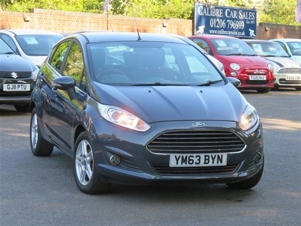 Grey Used 2014 Ford Fiesta Zetec Hatchback | £6,395 (Fair price) - Image 1/1