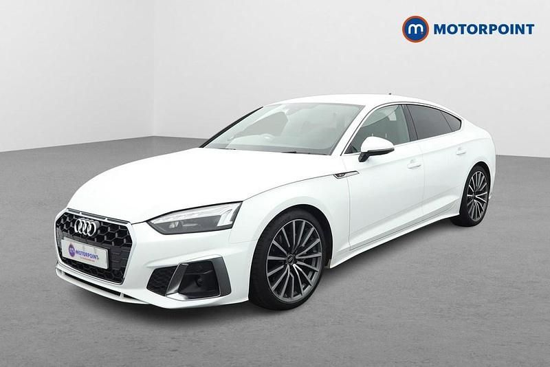 Used Audi A5 S-Line 2022 White Hatchback