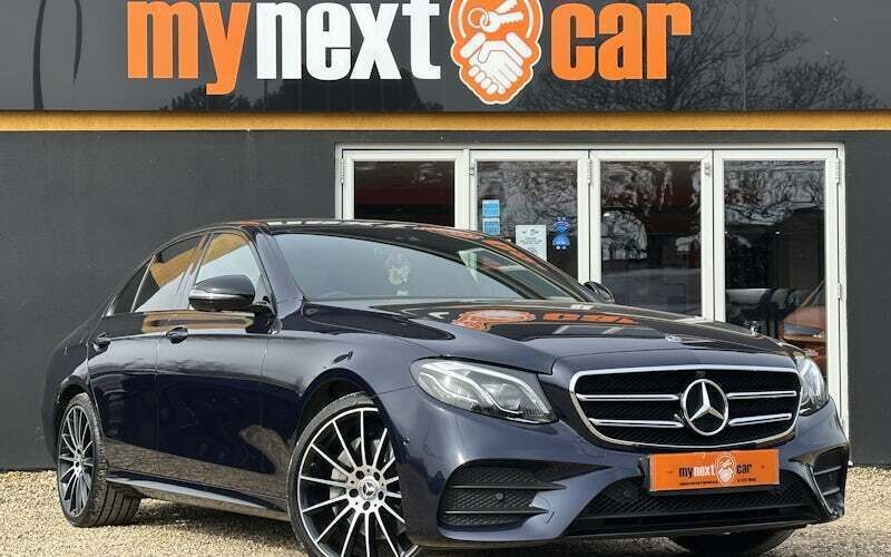 Blue Used 2019 Mercedes E220 AMG line Sedan | £22,995 (Fair price) - Image 1/4
