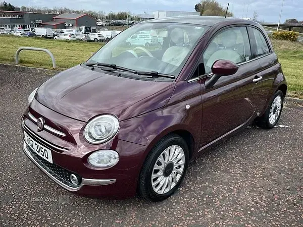 Used Fiat 500 Lounge 69 HP (50 kW) 2019 Red Hatchback