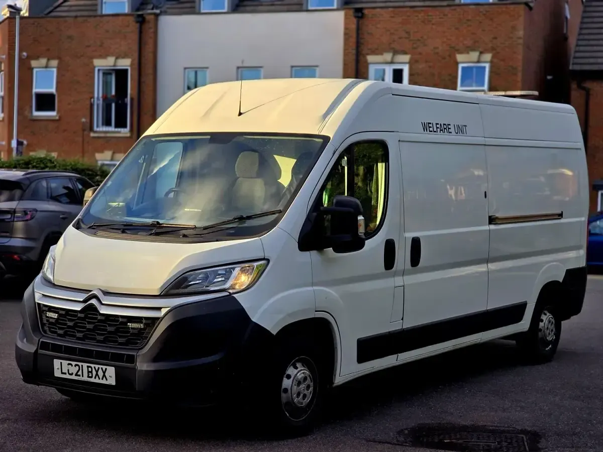 Used Citroën Relay 140 HP (102 kW) 2021 White Van