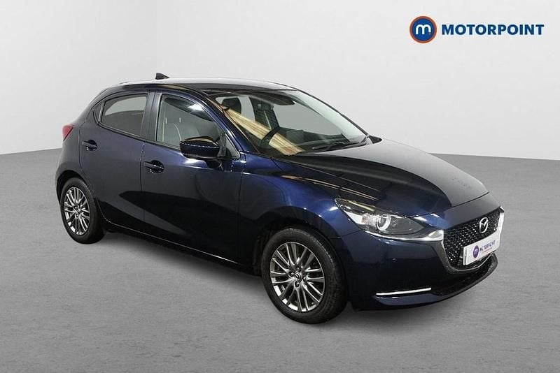 Blue Used 2022 Mazda 2 Inclusive Hatchback | £13,999 (Fair price) - Image 1/4