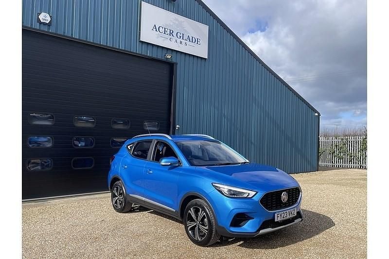 Used MG ZS Excite 111 HP (81 kW) 2023 Blue SUV
