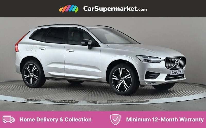Silver Used 2021 Volvo XC60 R-Design SUV | £25,197 (Fair price) - Image 1/4