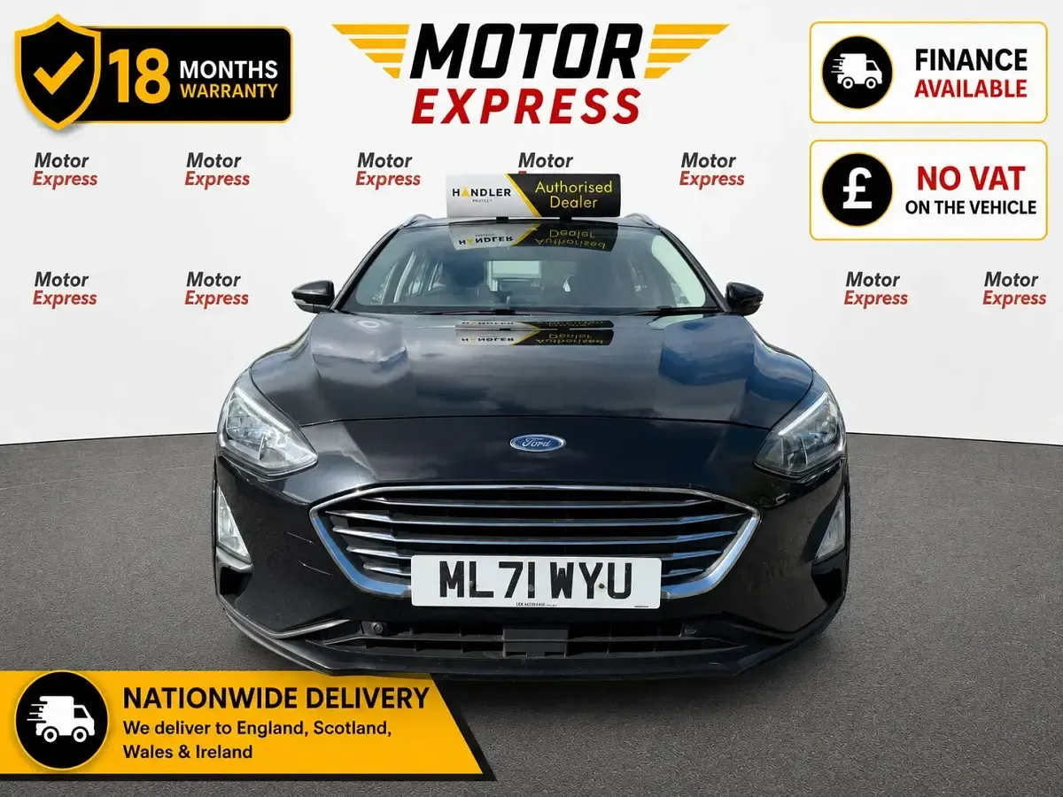 Used Ford Focus Titanium 125 HP (91 kW) 2021 Black Estate