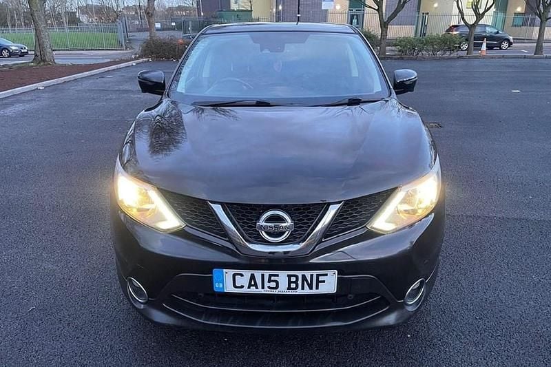 Used Nissan Qashqai N-TEC 2015 Black SUV