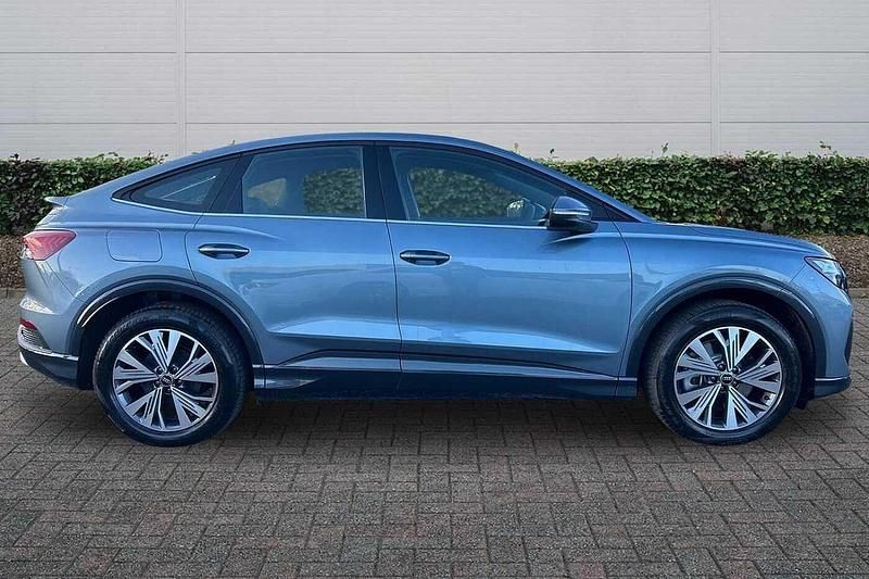Used Audi Q4 e-tron Sport 210 kW (286 HP) 2026 Geyser blue, metallic SUV