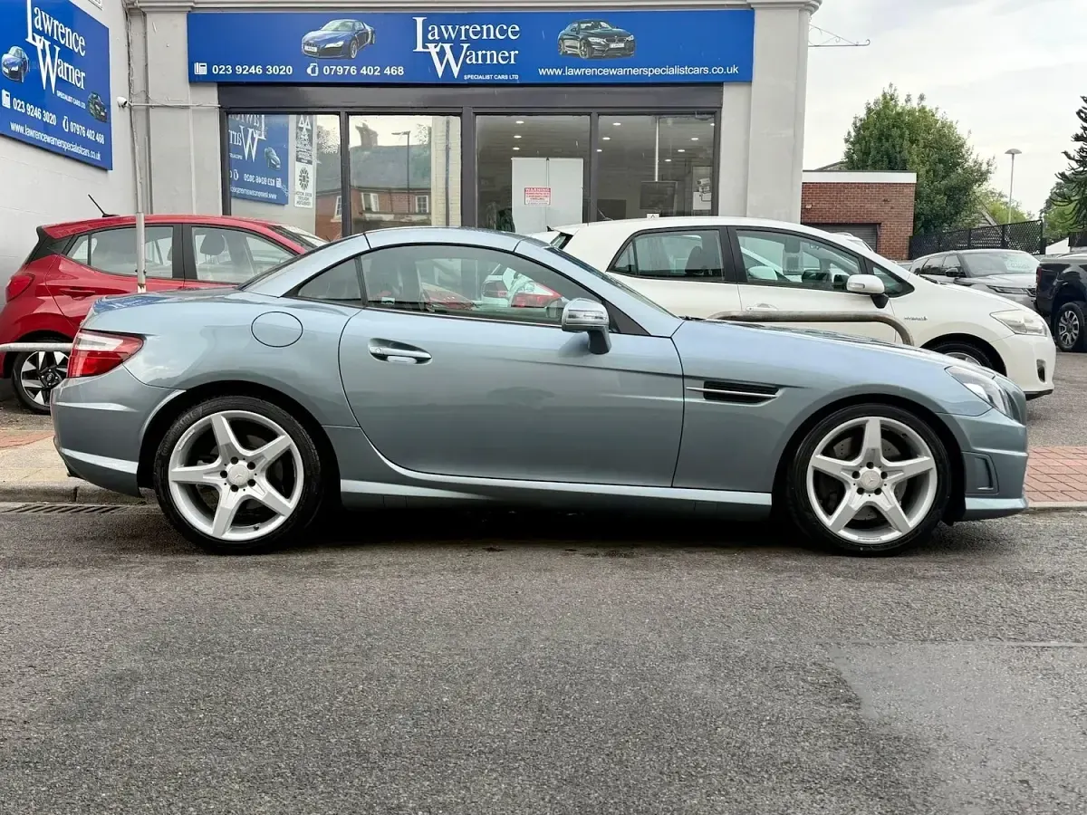Used Mercedes SLK200 AMG 2011 Silver Cabriolet