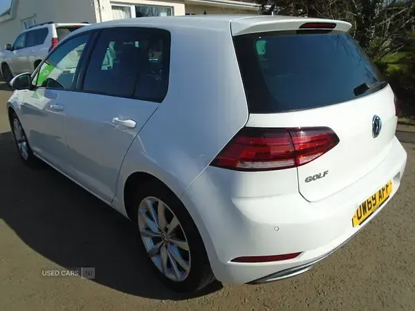 Used VW Golf VII GT 115 HP (84 kW) 2020 White Hatchback