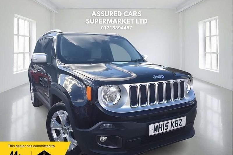 Black Used 2015 Jeep Renegade Limited SUV | £8,485 (Fair price) - Image 1/1