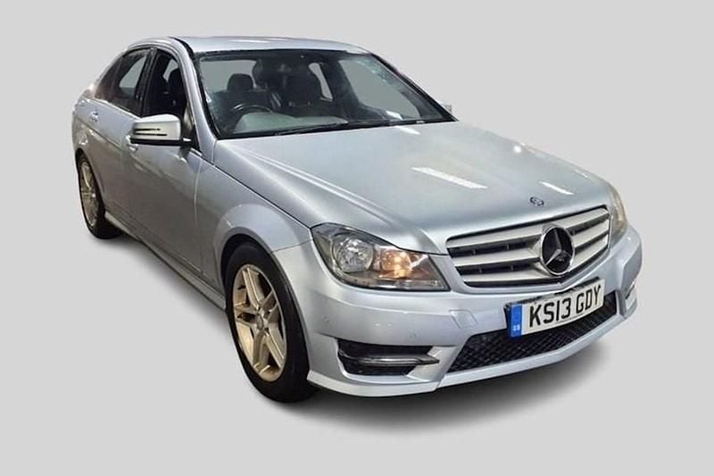 Silver Used 2013 Mercedes C250 AMG Sedan | £5,990 (Good price) - Image 1/1