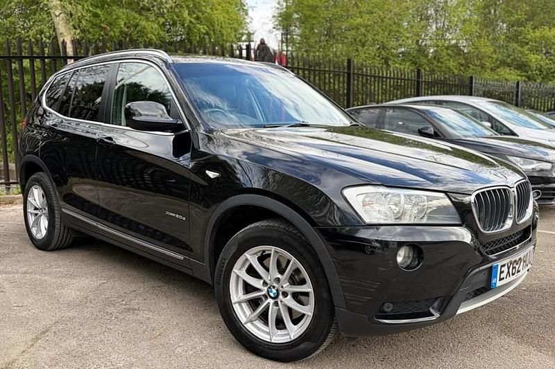 Used BMW X3 184 HP (135 kW) 2012 Black SUV