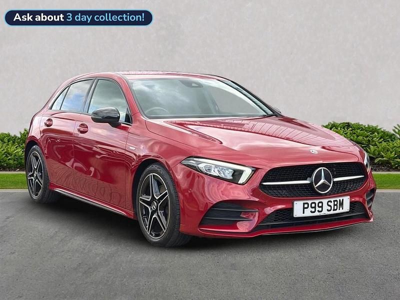 Red Used 2022 Mercedes A180 Executive Hatchback | £22,759 (A bit pricey) - Image 1/4