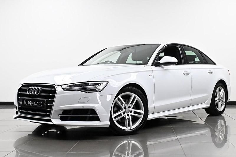 White Used 2017 Audi A6 S-Line Sedan | £12,495 (Fair price) - Image 1/1