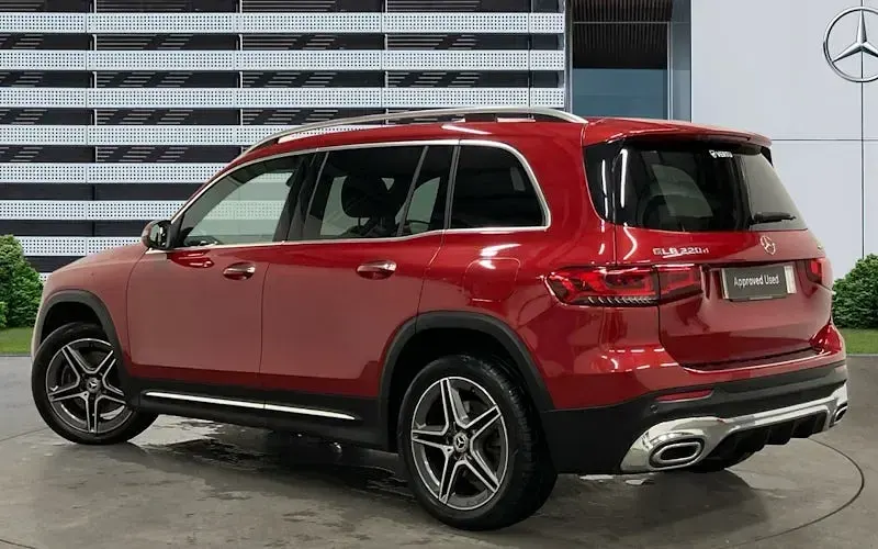 Used Mercedes GLB220 AMG Line Premium 190 HP (139 kW) 2022 Red SUV
