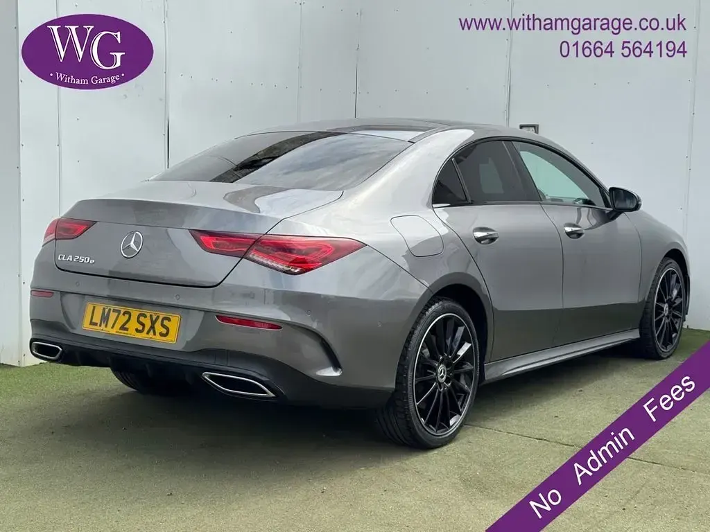 Used Mercedes CLA250e AMG Line Premium Plus 218 HP (160 kW) 2022 Grey Coupe