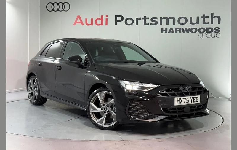Used Audi A3 Black Edition 150 HP (110 kW) 2025 Black Hatchback