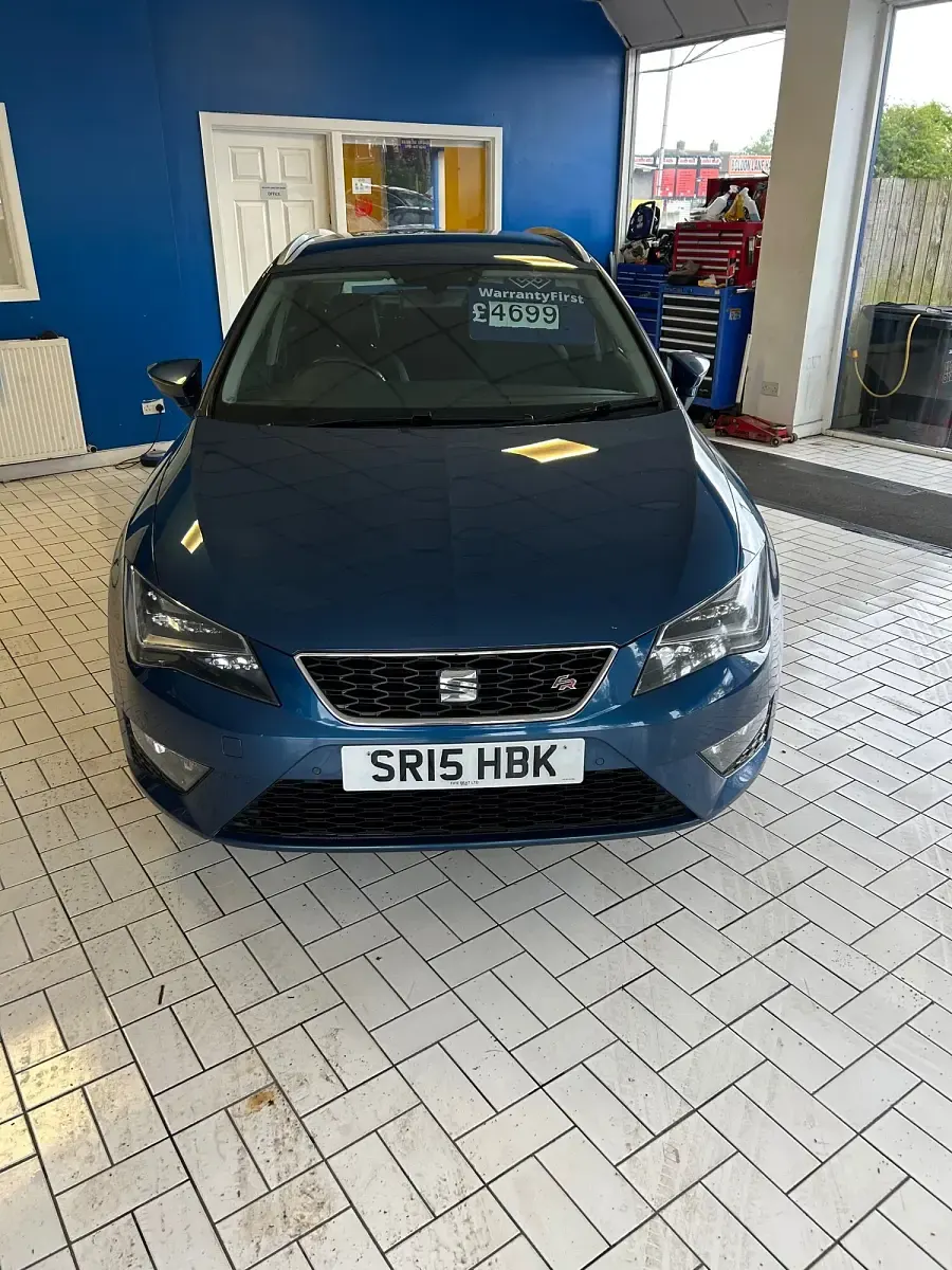Used Seat Leon FR 2015 Blue Estate