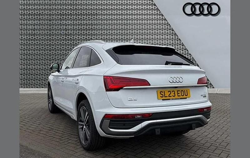 Used Audi Q5 Sportback S-Line 200 HP (147 kW) 2023 White SUV