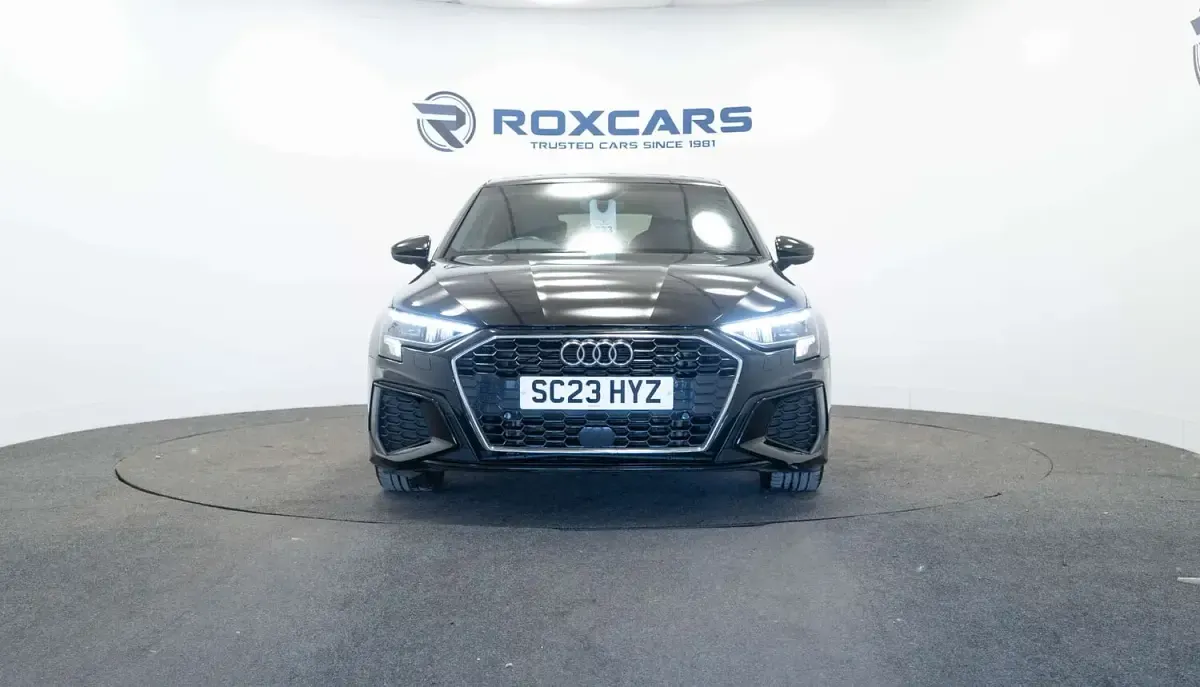 Used Audi A3 Sportback S-Line 110 HP (80 kW) 2023 Black Hatchback