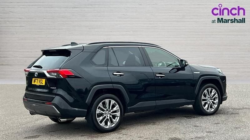 Used Toyota RAV4 Hybrid 218 HP (160 kW) 2021 Black SUV
