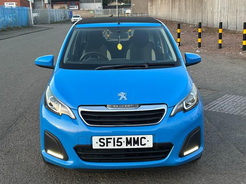 Used Peugeot 108 Active 68 HP (50 kW) 2015 Blue Hatchback