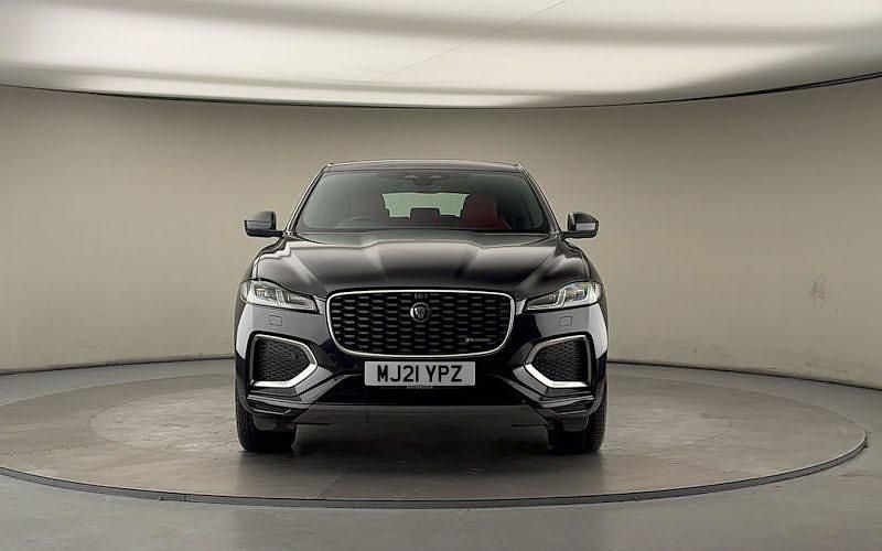 Used Jaguar F-Pace R-Dynamic 204 HP (150 kW) 2021 Santorini black SUV