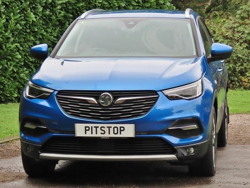 Blue metallic Used 2018 Vauxhall Grandland X Sport SUV | £9,900 (Fair price) - Image 1/3