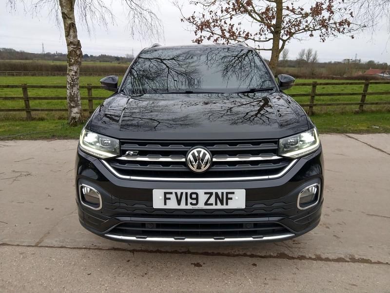 Used VW T-Cross R-line 2019 Black SUV