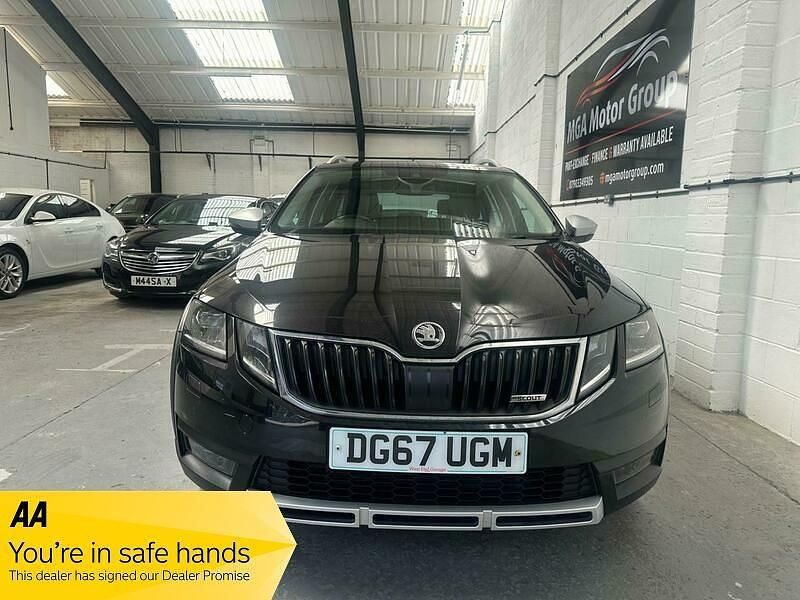 Used Skoda Octavia Scout 4x4 2017 Black Estate