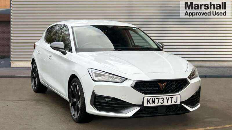 White Used 2023 Cupra Leon Hatchback | £20,990 (Fair price) - Image 1/4