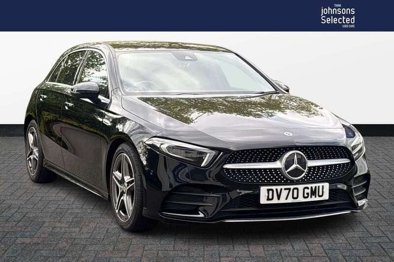 Black Used 2020 Mercedes A180 Executive Hatchback | £18,390 (Fair price) - Image 1/4
