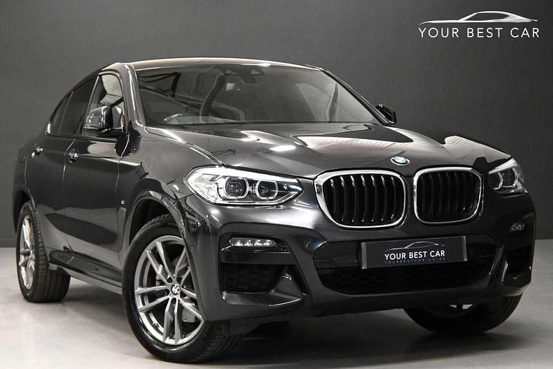 Grey Used 2021 BMW X4 M Sport SUV | £29,666 (Good price) - Image 1/3