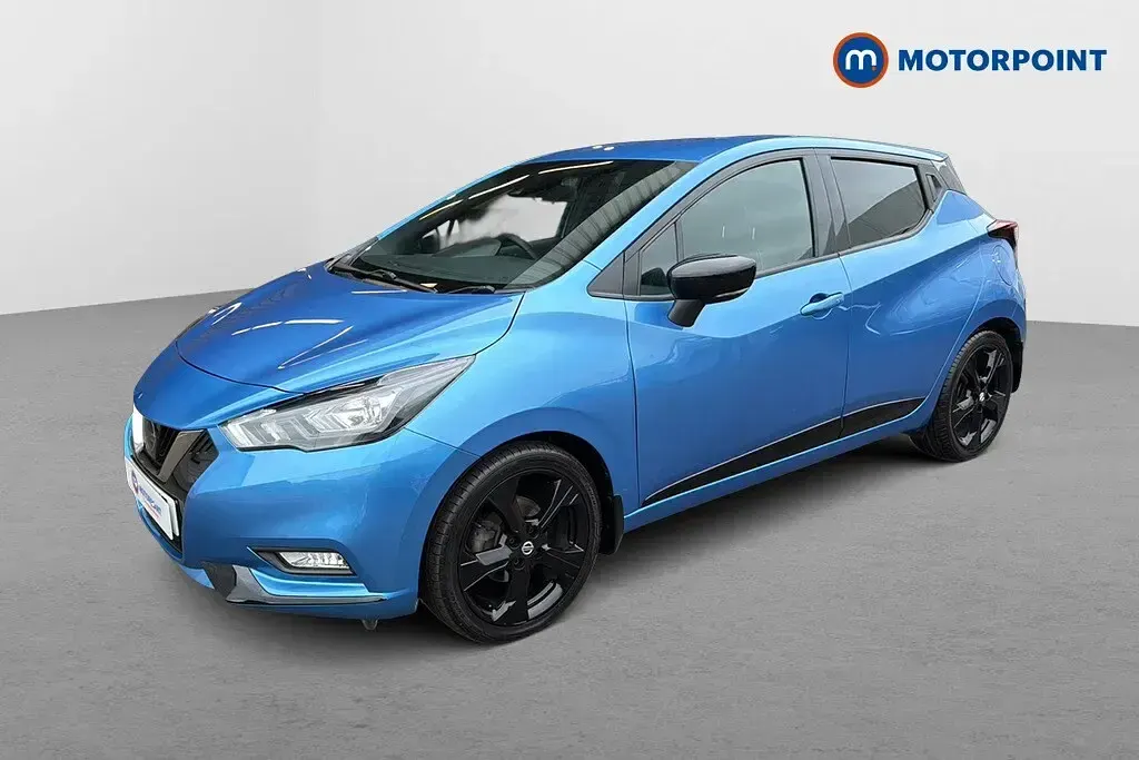 Used Nissan Micra 92 HP (67 kW) 2021 Blue Hatchback