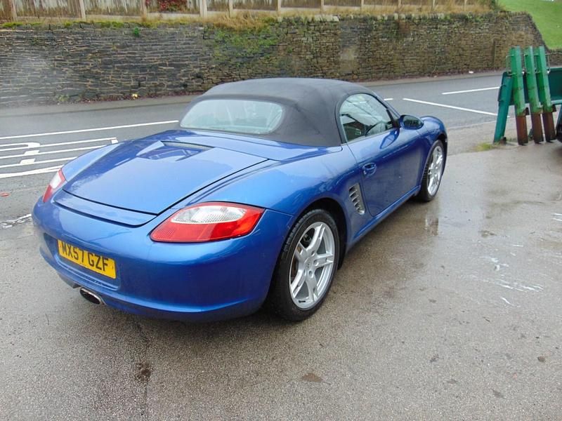 Used Porsche Boxster 245 HP (180 kW) 2007 Blue Cabriolet