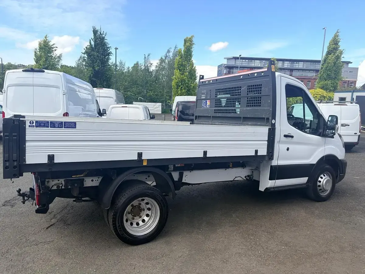 Used Ford Transit 130 HP (95 kW) 2020 White Cabriolet