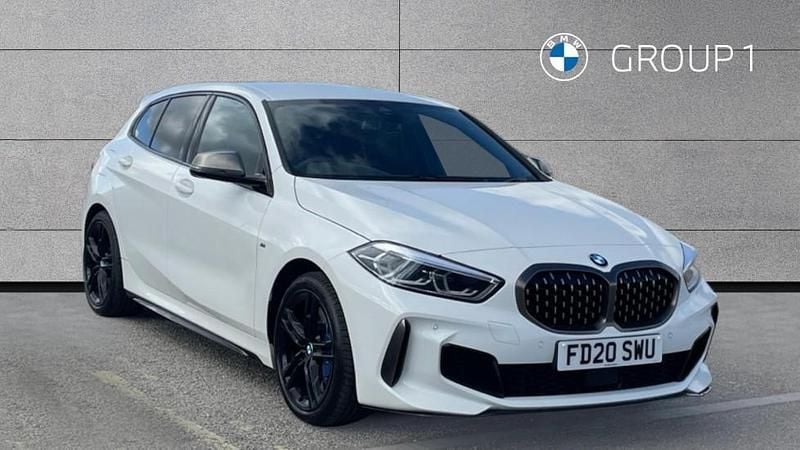 Used BMW M135 M Sport 306 HP (225 kW) 2020 White Hatchback